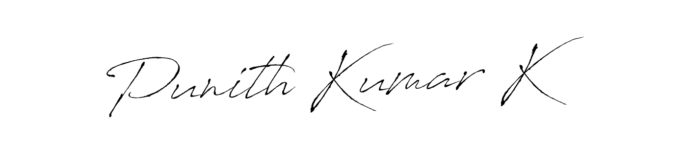 if you are searching for the best signature style for your name Punith Kumar K. so please give up your signature search. here we have designed multiple signature styles  using Antro_Vectra. Punith Kumar K signature style 6 images and pictures png